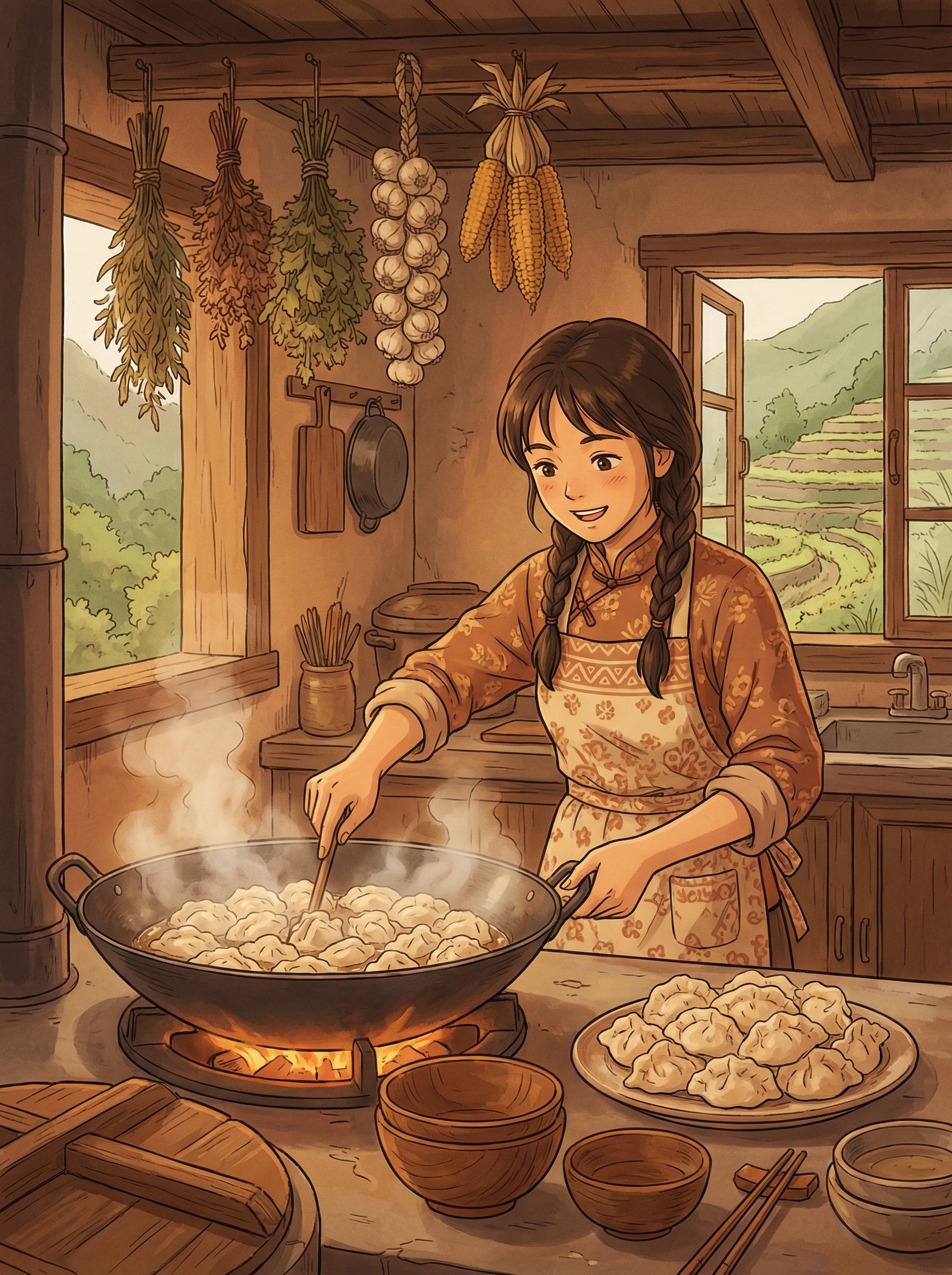 探花动漫-乡村美食